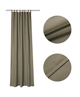 Yescom 54"x96" Outdoor Curtain Panel Tab Top Drape UV30+ Pergola Porch Garden 1 Piece