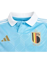 Adidas Big Boys and Girls Blue Belgium National Team 2024 Away Replica Jersey