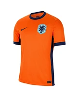 Nike Men's Orange Netherlands National Team 2024 Home Replica Blank Jersey