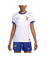 Nike Women's White France National Team 2024 Away Replica Blank Jersey