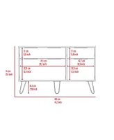 Fm Furniture Monaco Double Dressser