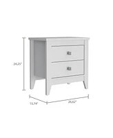 Fm Furniture Breeze Four-Legged Modern Bedroom Nightstand