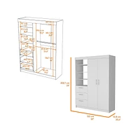 Fm Furniture Tempe 3 Drawers Armoire