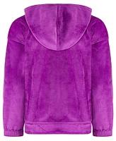 Id Ideology Big Girls Full-Zip Velour Hoodie, Created for Macy's