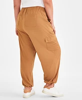 Style & Co Plus Pull-On Utility Pants