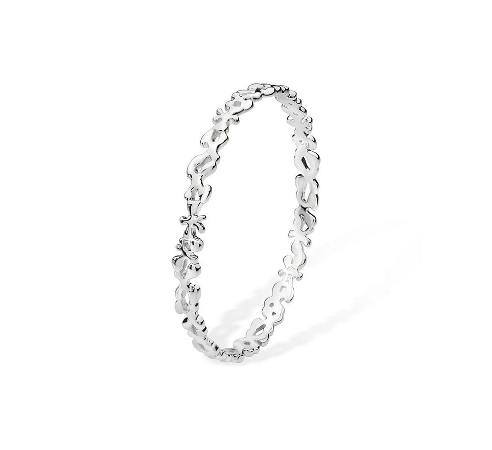 Lucy Quartermaine Thin Splash Bangle