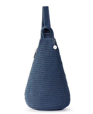 The Sak Women's Geo Sling Crochet Backpack