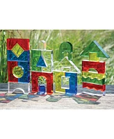 TickiT Color Crystal Blocks with Activity Cards - Set of 25