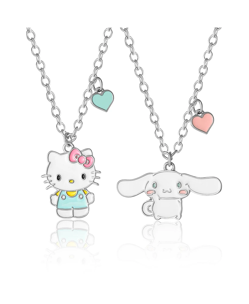 Hello Kitty Sanrio Cinnamoroll Bff Necklace Set