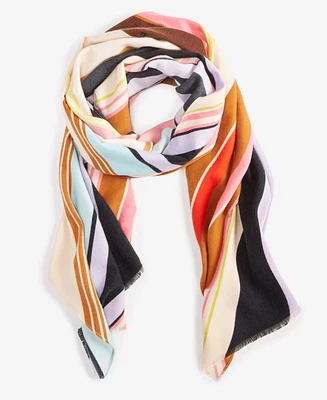 On 34th Women's Stripe Play Wrap Scarf, Created for Macy's