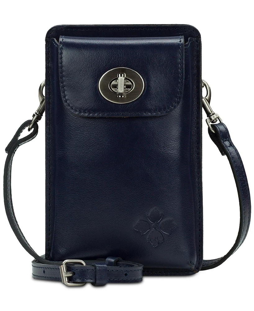 Patricia Nash Felicita Mini Leather Phone Crossbody