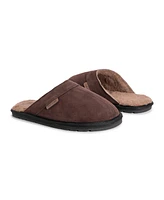 Muk Luks Men's Leather Goods By Abbott Slipper, Mahogany, 11