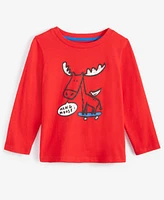 Epic Threads Toddler Boys Hang Moose Long-Sleeve T-Shirt, Created for Macy's