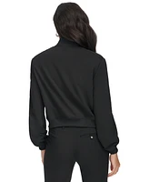 Calvin Klein Women's Stand-Collar Long-Sleeve Jacket