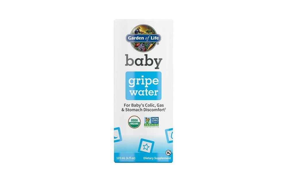 Garden of Life Organic Baby Gripe Water, 4 Oz