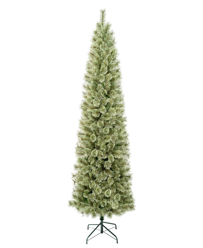 National Tree Company First Traditions Artificial Arcadia Pine Cashmere Slim Hinged Tree 7.5 ft.