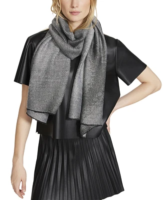 Steve Madden Women's Frayed Edge Pleat Scarf