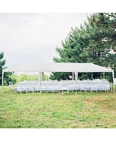 Slickblue Canopy Tent with 5 Removable Sidewalls for Party Wedding