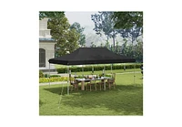 Slickblue 10 x 20 Ft Pop-up Canopy Tent with Carrying Bag