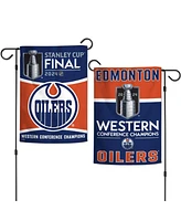 WinCraft Edmonton Oilers 2024 Western Conference Champions 12" x 18" Double