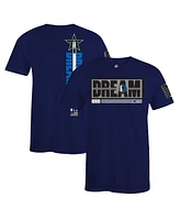 Fisll x Black History Men's and Women's Collection Royal Dallas Mavericks T-Shirt