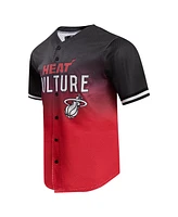 Pro Standard Men's Black Miami Heat 2023/24 City Edition Mesh Baseball Jersey