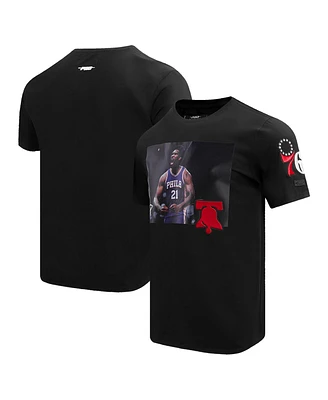 Pro Standard Men's Joel Embiid Black Philadelphia 76ers Player Unguardable T-Shirt