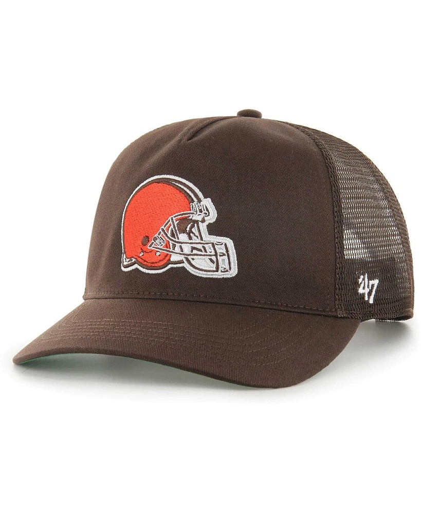 '47 Brand Men's Brown Cleveland Browns Mesh Hitch Trucker Adjustable Hat