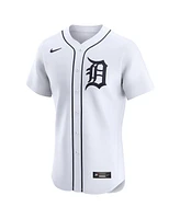 Nike Men's White Detroit Tigers Home Elite Jersey