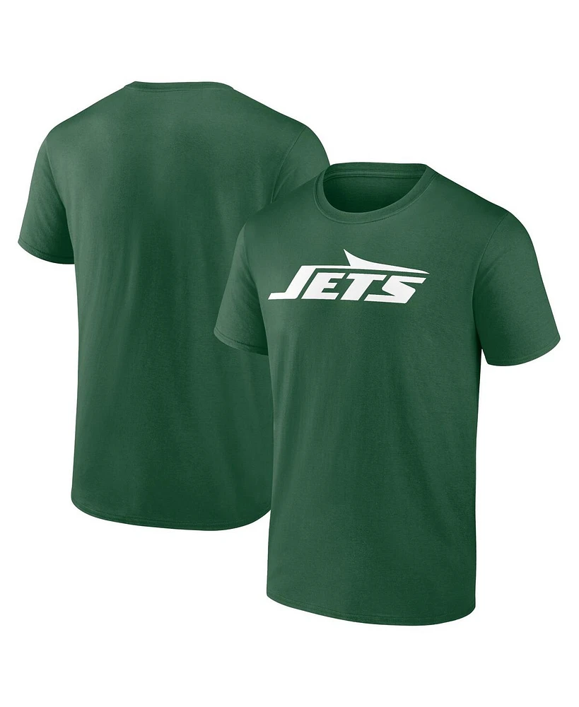 Fanatics Men's Green New York Jets Primary Logo T-Shirt