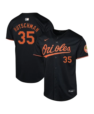 Nike Big Boys and Girls Adley Rutschman Black Baltimore Orioles Alternate Limited Player Jersey