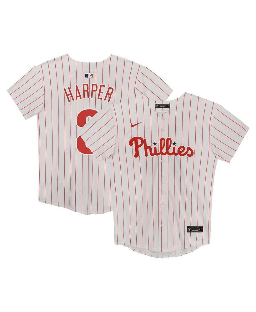 Nike Preschool Bryce Harper White Philadelphia Phillies Home Game Jersey