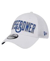 New Era Men's White Indianapolis Colts Breakers 39THIRTY Flex Hat