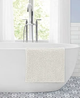 Laura Ashley Butter Chenille 2-Pc. Bath Mat Set