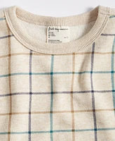 First Impressions Baby Boys Plaid Long-Sleeve T-Shirt, Created for Macy's