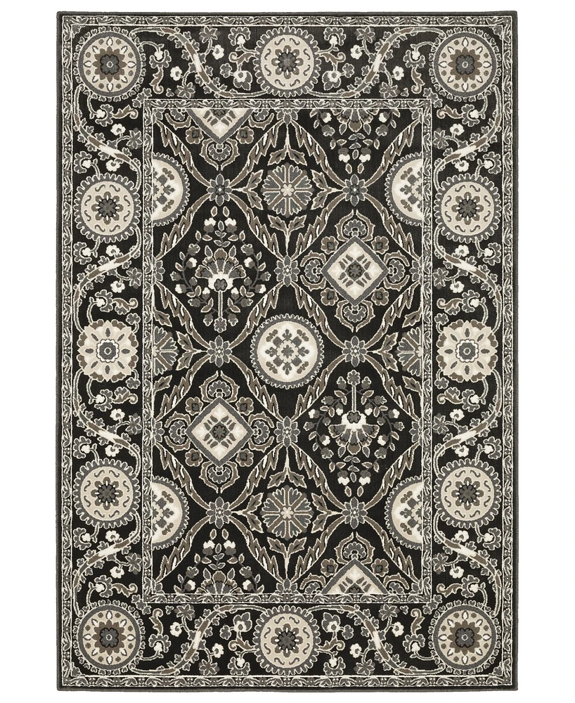 Oriental Weavers Raylan RAY05 2'3x7'6 Runner Area Rug