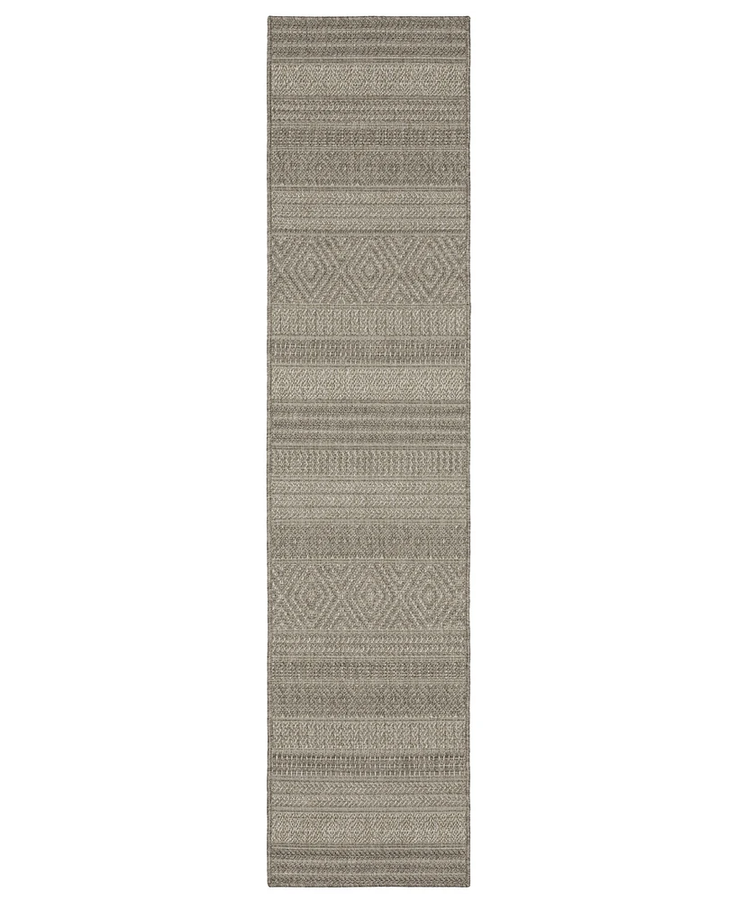 Oriental Weavers Caicos CA06A 1'10x7'6 Runner Area Rug