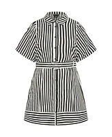 City Chic Women's Stripe May Dress