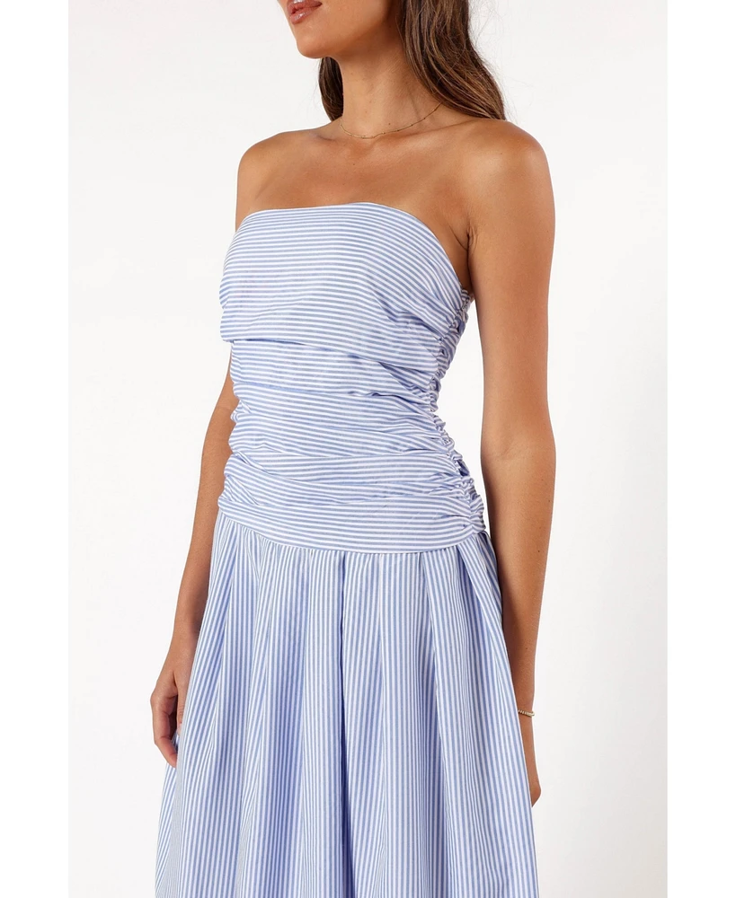 Petal and Pup Women's Avalee Strapless Maxi Dress