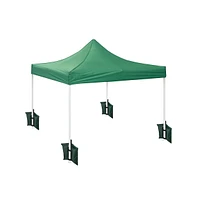 Yescom 4Pcs Weight Sand Bag Oxford for Outdoor Easy Pop Up Canopy Instant Tent Gazebo Shelter Green