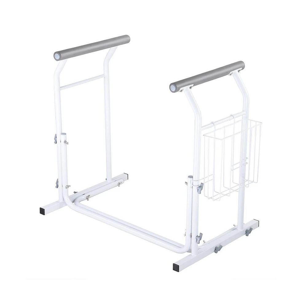 Yescom Toilet Safety Rails Frame,Elderly Assistance Products Handles for Seniors Elderly Disabled