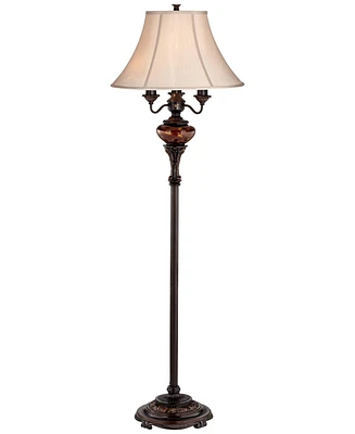 Barnes and Ivy Traditional Standing Floor Lamp Multi 4