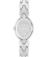 Coach Women's Silver Sammy Stainless Steel Watch 22.5mm