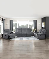 Homelegance White Label Magnus 86" Double Reclining Sofa