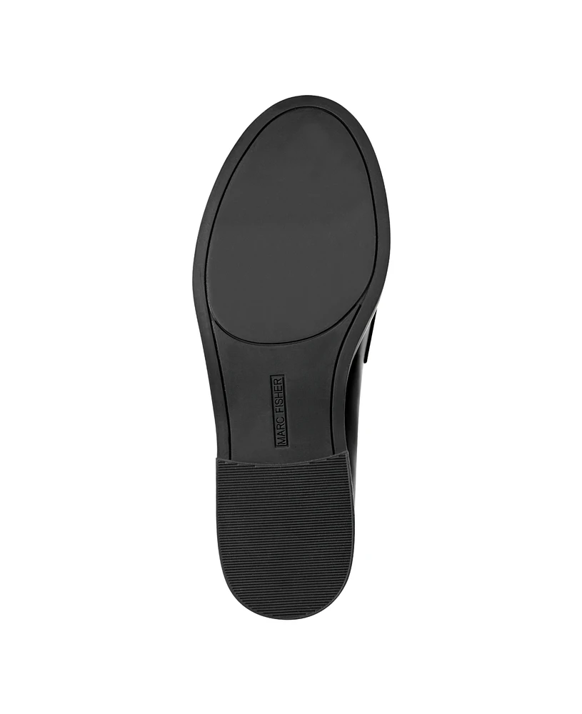 Marc Fisher Women's Yolo Slip-On Embellishment Casual Penny Loafers