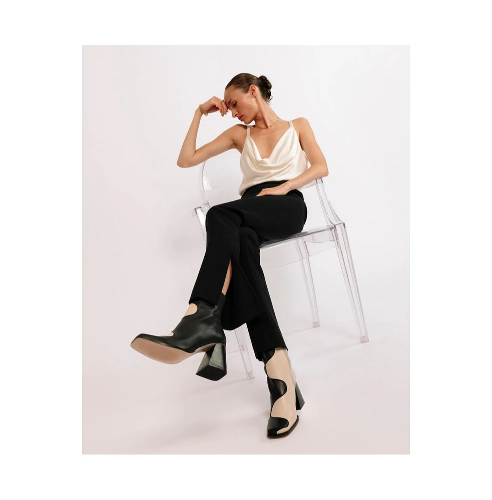 Alohas Women's Blair Leather Ankle Boots