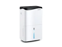 Slickblue 100-Pint Dehumidifier With Smart App And Alexa Control For Home And Basements - White