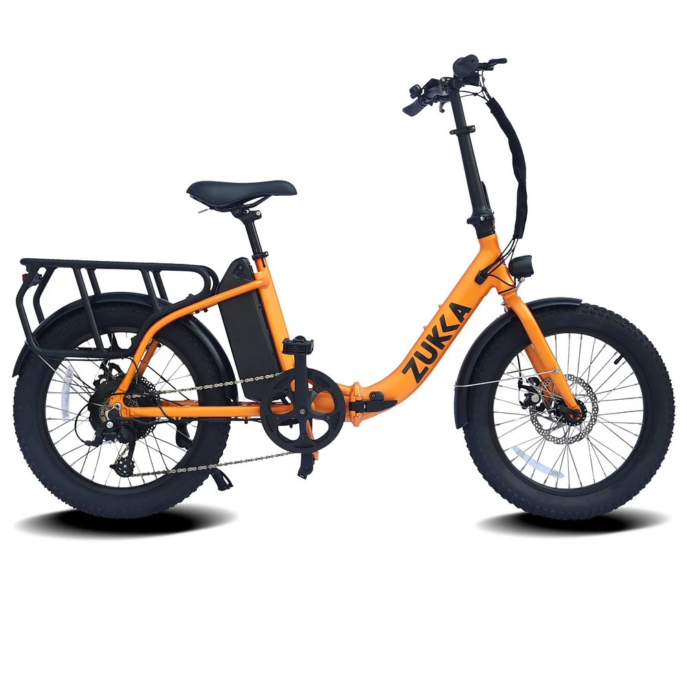 Simplie Fun High-Speed Folding E-Bike 500W Motor, 50-60KM Range