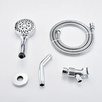 Handheld Shower Head With Hose High Pressure Shower Heads, Chrome