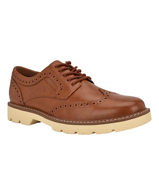 Tommy Hilfiger Men's Trenity Wingtip Casualized Oxfords